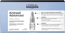 Ампулы против выпадения волос Loreal Professional Aminexil Advanced 10 x 6 мл