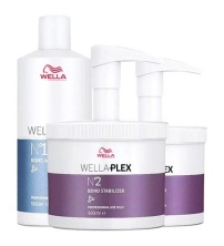 Wella plex - Большой салонный набор 1+2 3x500 мл