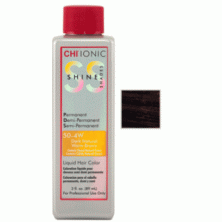 CHI Ionic Shine Shades Liquid Color - Жидкая Краска для Волос 50 - 4W (тёпло - коричневый) 89 мл