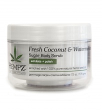 Hempz Fresh Coconut&Watermelon Sugar Body Scrub - Скраб для тела Кокос и Арбуз 176гр