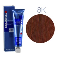 Goldwell Colorance 8К - Тонирующая крем - краска для волос светло - медный 60 мл