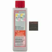 CHI Ionic Shine Shades Liquid Color - Жидкая Краска для Волос 50 - 5R (средний натуральный красно - коричневый) 89 мл