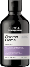 Крем-шампунь нейтрализующий, фиолетовый Serie Expert Chroma Creme 300 мл