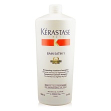 Шампунь питательный для нормальных и слегка сухих волос Kerastase Bain Satin 1 1000 мл