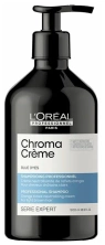 Крем-шампунь нейтрализующий, синий Serie Expert Chroma Creme 500 мл