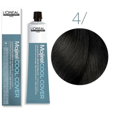 Краска - крем для волос Loreal Professional Majirel Cool Cover 4 шатен 50 мл