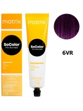 Крем-краска для волос — Matrix SoColor Pre-Bonded 6VR (Темный Блондин Перламутрово-Красный)