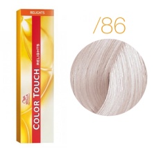 Тонирующая краска для волос Wella Professional Color Touch Relights 86 ледяное шампанское 60 мл