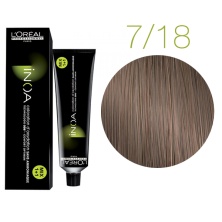 Краска для волос Loreal Professional Inoa ODS2 7.18 блондин пепельный мокка 60 мл