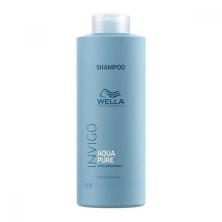 Очищающий шампунь Wella Professionals Invigo Balance Aqua Pure Purifying Shampoo для всех типов волос 1000 мл.