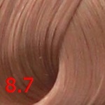 Перманентная крем-краска Ollin Color 8 7 Светло-русый коричневый 60 мл
