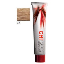Стойкая Безаммиачная краска для волос CHI Ionic 8 W (СРЕДНИЙ ТЁПЛЫЙ БЛОНДИН) 90 мл