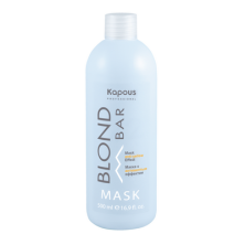 Маска с антижелтым эффектом Kapous Kapous Blond Bar Mask 500 мл