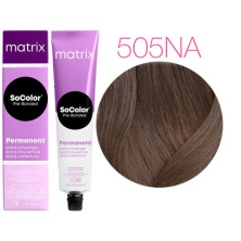 Краска для седых волос -Matrix SoColor Pre-Bonded № 505NA (Шатен Натуральный Пепельный )