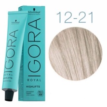 Краска для волос — Schwarzkopf Professional Igora Royal Highlifts № 12-21 (Специальный блондин пепельный сандрэ)