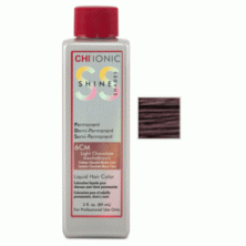 CHI Ionic Shine Shades Liquid Color - Жидкая Краска для Волос 6CM( лёгкий шоколадный мокко коричневый) 89 мл