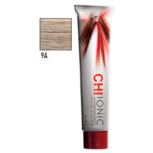 Стойкая Безаммиачная краска для волос CHI Ionic 9A (СВЕТЛО - РУСЫЙ ХОЛОДНЫЙ) 90 мл