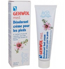 Крем - дезодорант Геволь Мед для устранения сильного запаха ног Gehwol Med Deodorant foot Cream Fussdeo - Creme 75 мл