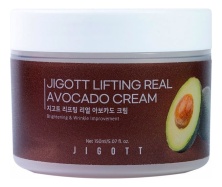 JIGOTT Крем для лица с маслом авокадо с эффектом лифтинга Lifting Real Avocado Cream 150 мл