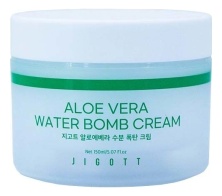 JIGOTT Крем для лица с экстрактом Алоэ Вера Aloe Vera Water bomb Cream 150 мл