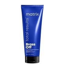 Маска для нейтрализации цвета Холодный блонд - Matrix Total Results Brass Off Hair Mask 200 ml