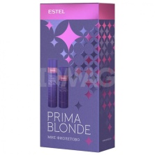 Набор ESTEL PRIMA BLONDE "Мне фиолетово" для холодных оттенков блонд (шампунь 250 + бальзам 200