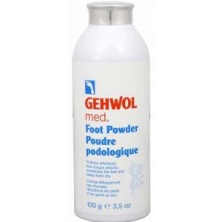 Пудра Геволь Мед для решения проблемы влажных ног, грибка и неприятного запаха Gehwol Med Foot Powder 100 гр