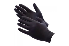 Перчатки нитриловые  (неопудренные ) XL - 100 шт(черные)