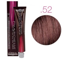 Краска для волос Loreal Professional Dia Richesse Hi-Visibility - 52 бордо 50 мл
