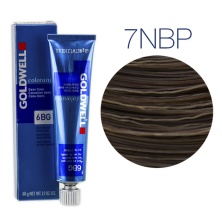 Goldwell Colorance 7N@BP - Тонирующая крем - краска для волос средний блонд с бежево - перламутровым сиянием (шоколадный перламутр) 60 мл