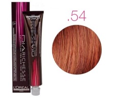 Краска для волос Loreal Professional Dia Richesse Hi-Visibility - 54 красная охра 50 мл