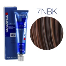 Goldwell Colorance 7N@BK - Тонирующая крем - краска для волос средний блонд с бежево - медным сиянием (осенний блонд) 60 мл