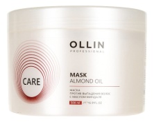 Маска против выпадения волос с маслом миндаля Ollin Care Almond Oil Mask 500 мл