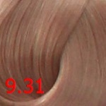 Перманентная крем-краска Ollin Color 9 31 Блондин золотисто-пепельный 60 мл