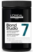 Loreal Blond Studio 7 Пудра-глина для обесцвечивания волос без аммиака 500 г