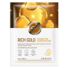 Тканевая маска с золотом Enough Rich Gold Intensive Pro Nourishing Mask 50мл