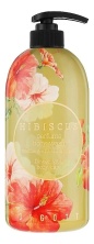 JIGOTT Парфюмированный гель для душа с экстрактом гибискуса Hibiscus Perfume Body Wash 750 мл