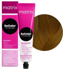 Стойкая крем - краска с окислением Matrix Socolor Beauty 8G светлый блондин золотистый 90 мл