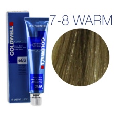 Goldwell Colorance 7 - 8 WARM Lowlights - Тонирующая крем - краска для волос фиолетово - пепельный 60 мл