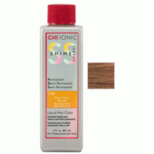 CHI Ionic Shine Shades Liquid Color - Жидкая Краска для Волос 7W (тёмный тёплый блондин) 89 мл