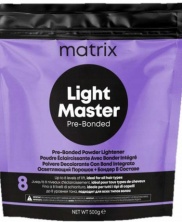 Осветляющий порошок до 8 уровней тона с бондером - Matrix Light Master Pre-Bonded 500 гр