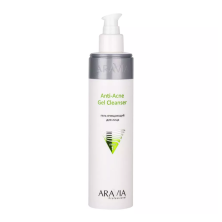 Гель очищающий для жирной и проблемной кожи лица ARAVIA Anti-Acne Gel Cleanser 250 мл