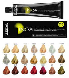 Палитра краски Loreal Professional Inoa